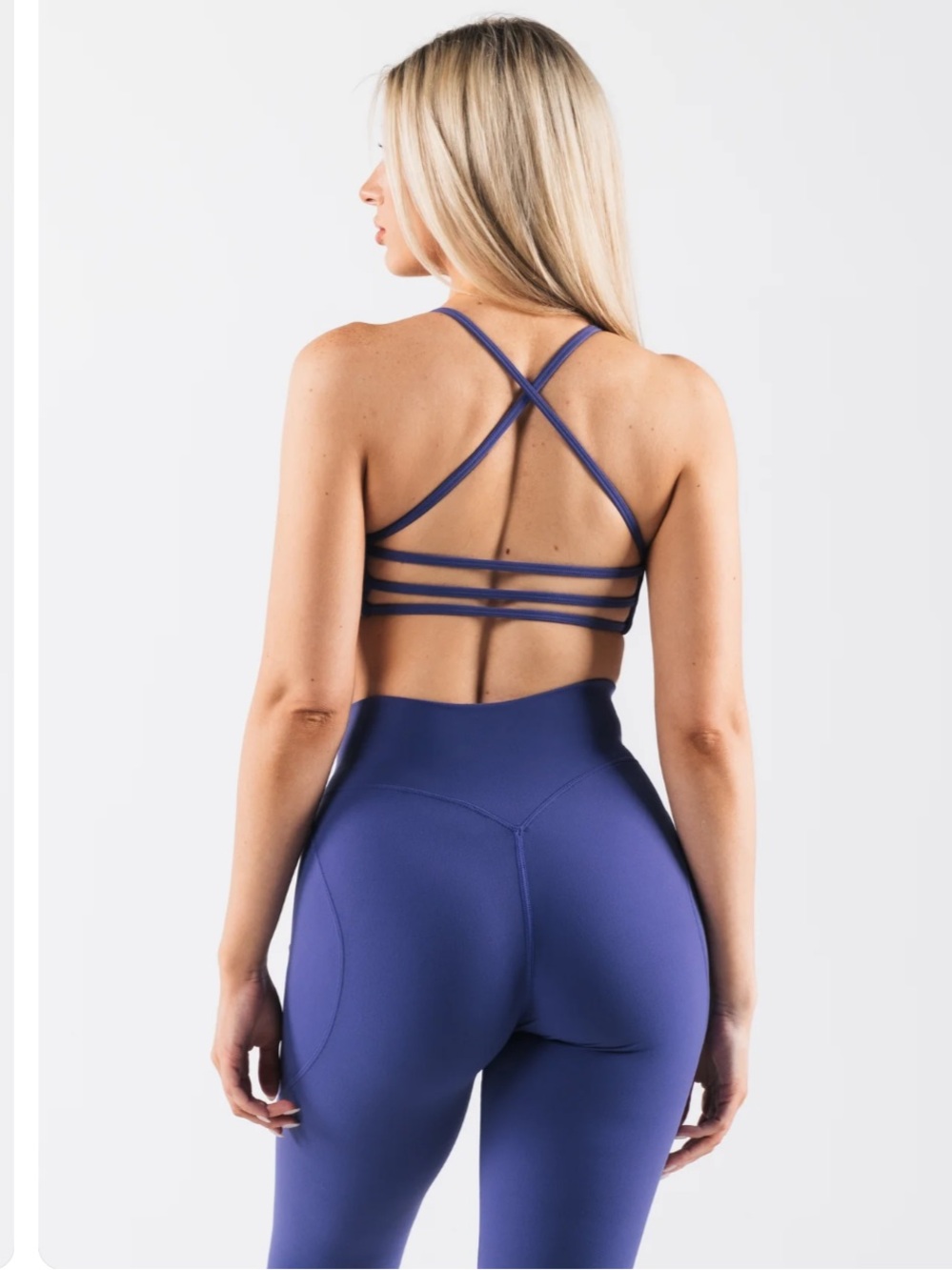Alphalete Aura 3 Strap Bra Size Small